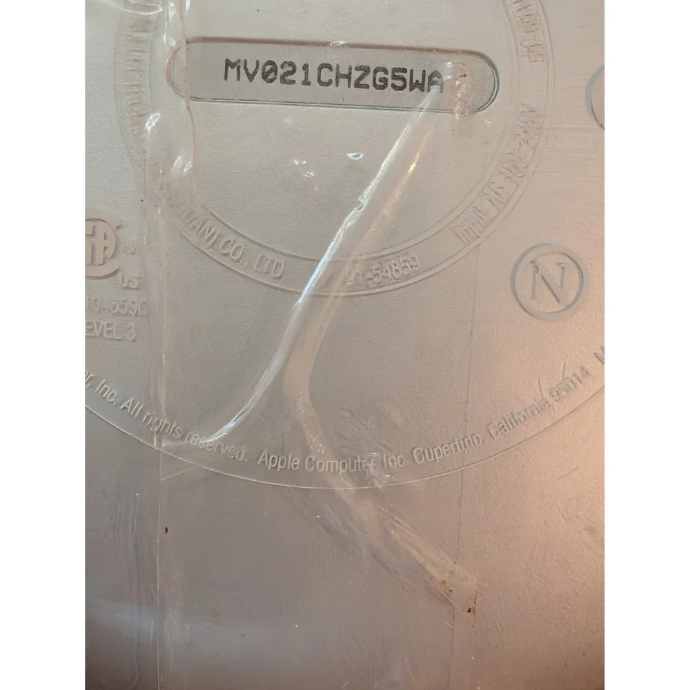 Apple Flat-Panel Display 62W Power Adapter M4069 UFO Silver Vintage Mac NEW